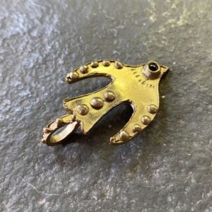 Ann Taylor Brass Jewellery Pendant Sun