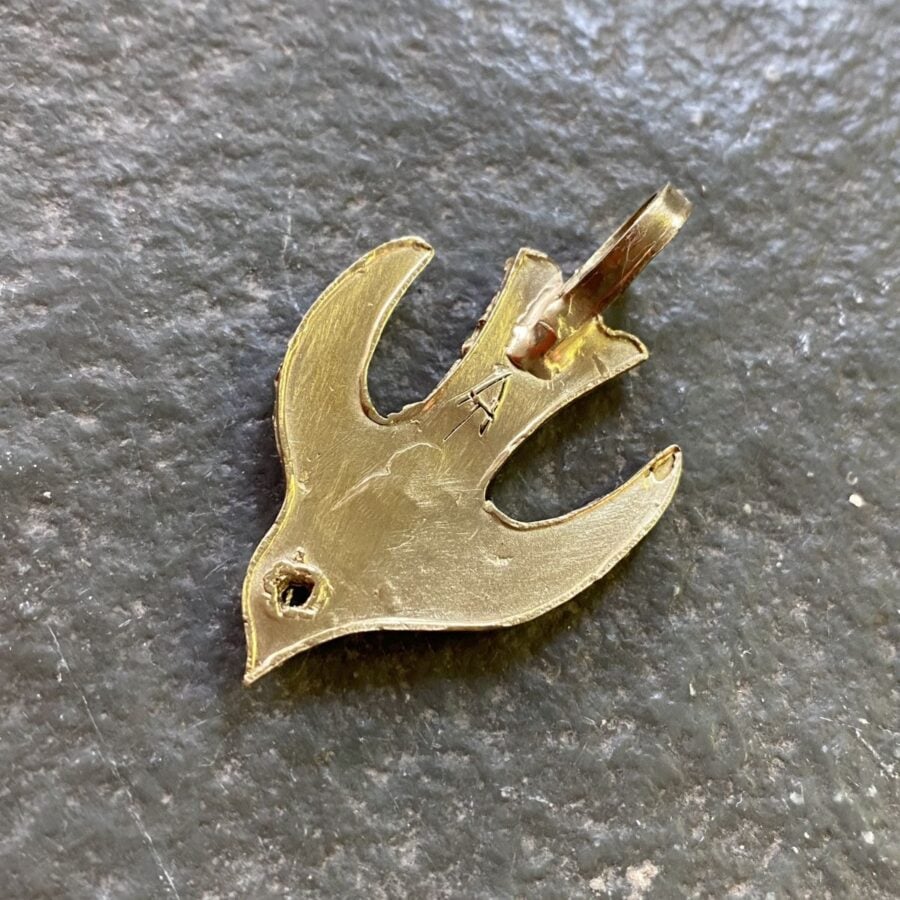 Ann Taylor Brass Jewellery Pendant Sun