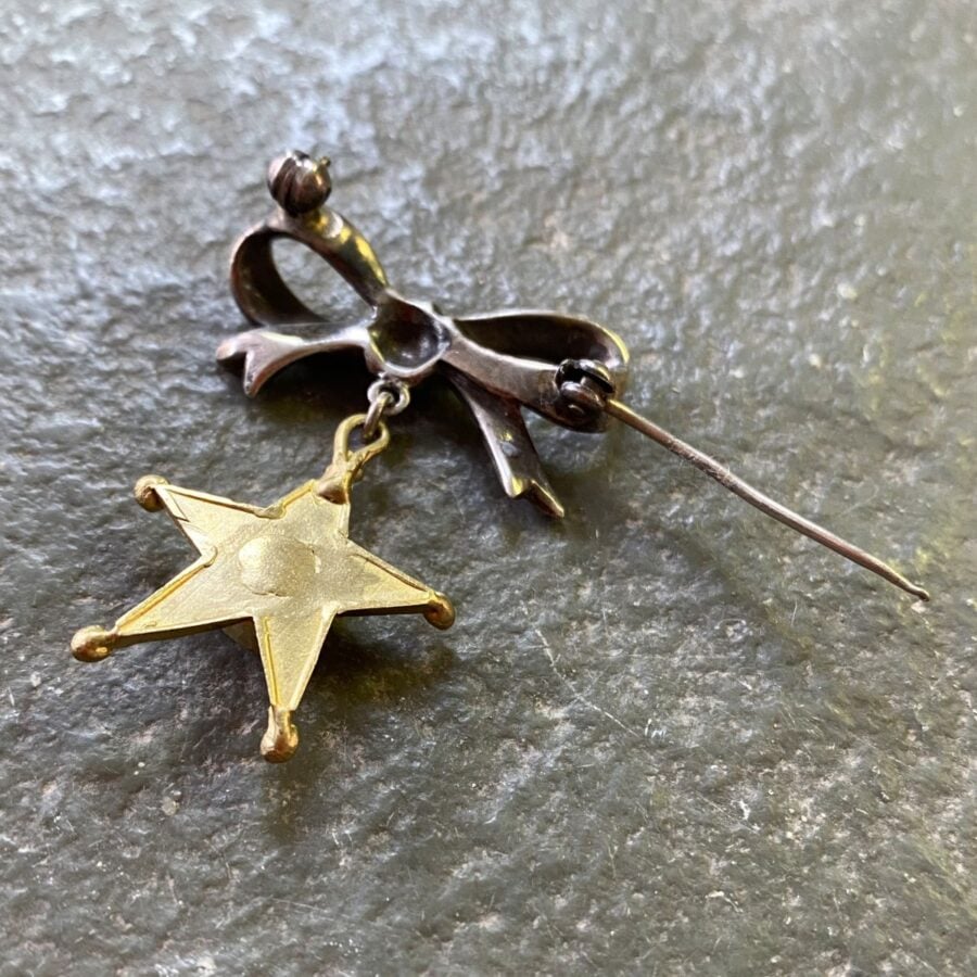 Ann Taylor Brass Jewellery Brooch Star