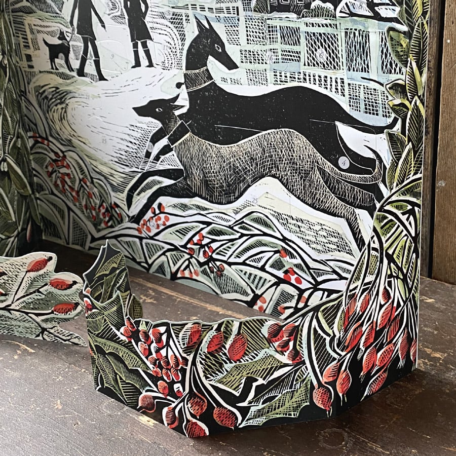 Advent Calendar - Angela Harding Whippet Wonderland