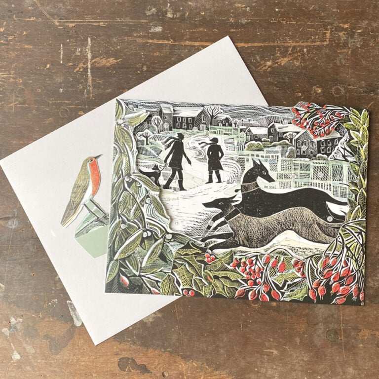 Advent Calendar - Angela Harding Whippet Wonderland - Image 2