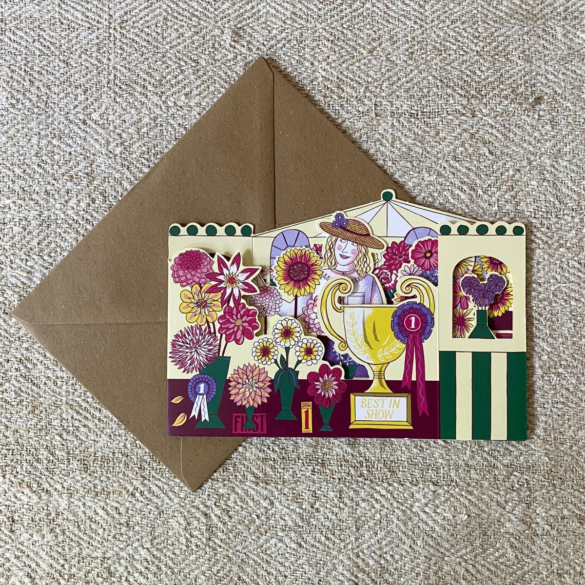 Alice Pattullo 3D Card Flower Show - Image 3