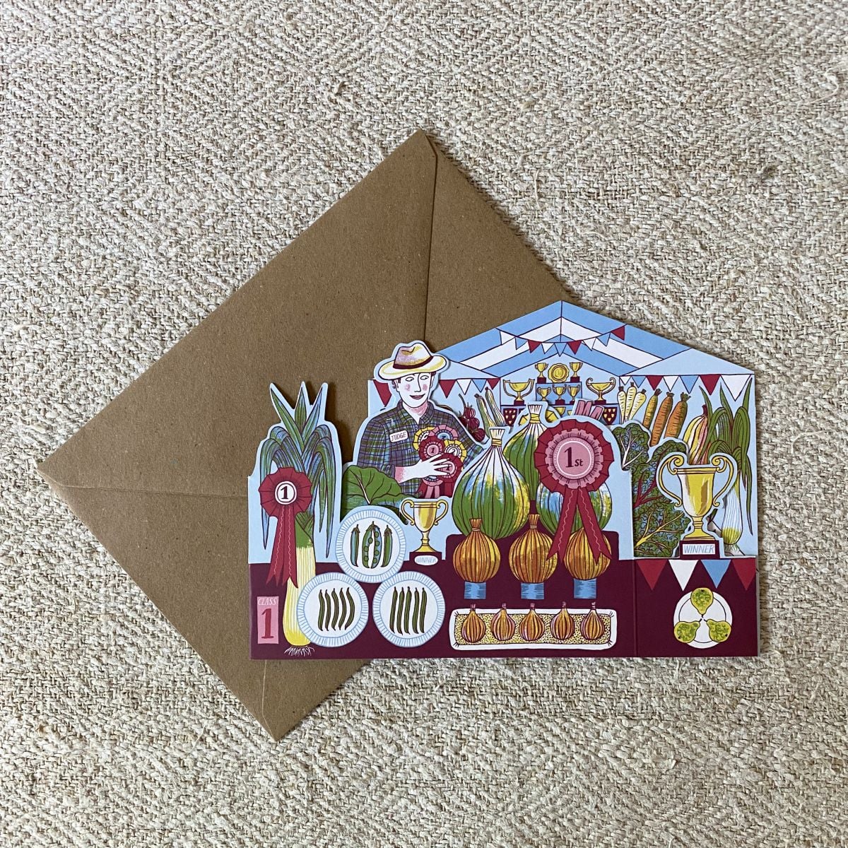 Alice Pattullo 3D Card Vegetable Show - Image 3
