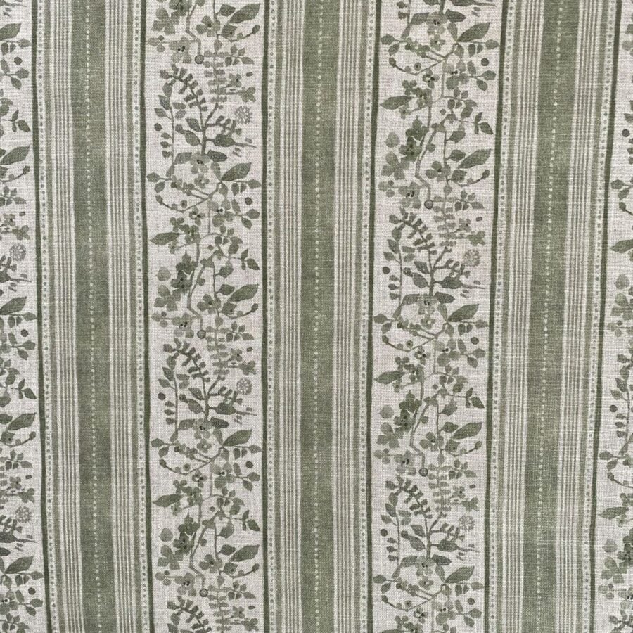 Extra Wide Stripe Oxiana Forest Green