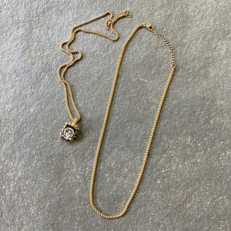 18ct Gold Plated Box Chain - Image 4
