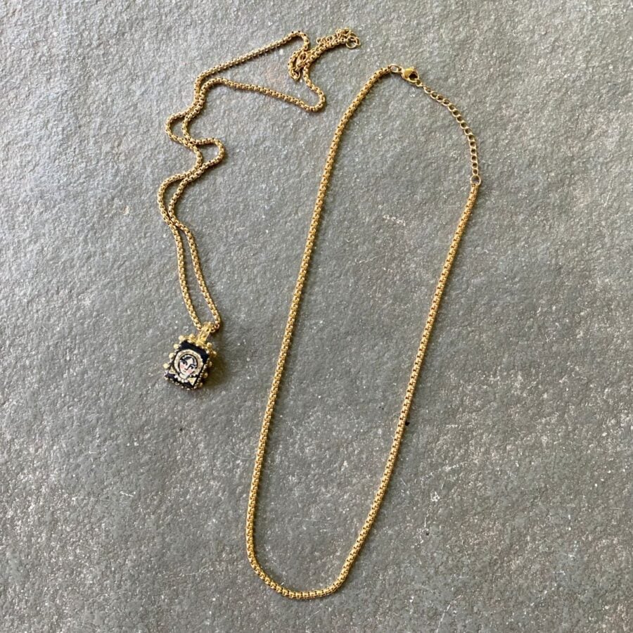 18ct Gold Plated Box Chain