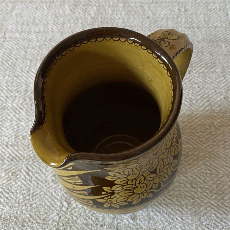 Katie B Morgan Slipware Jug SORKM5 The Sun - Image 5