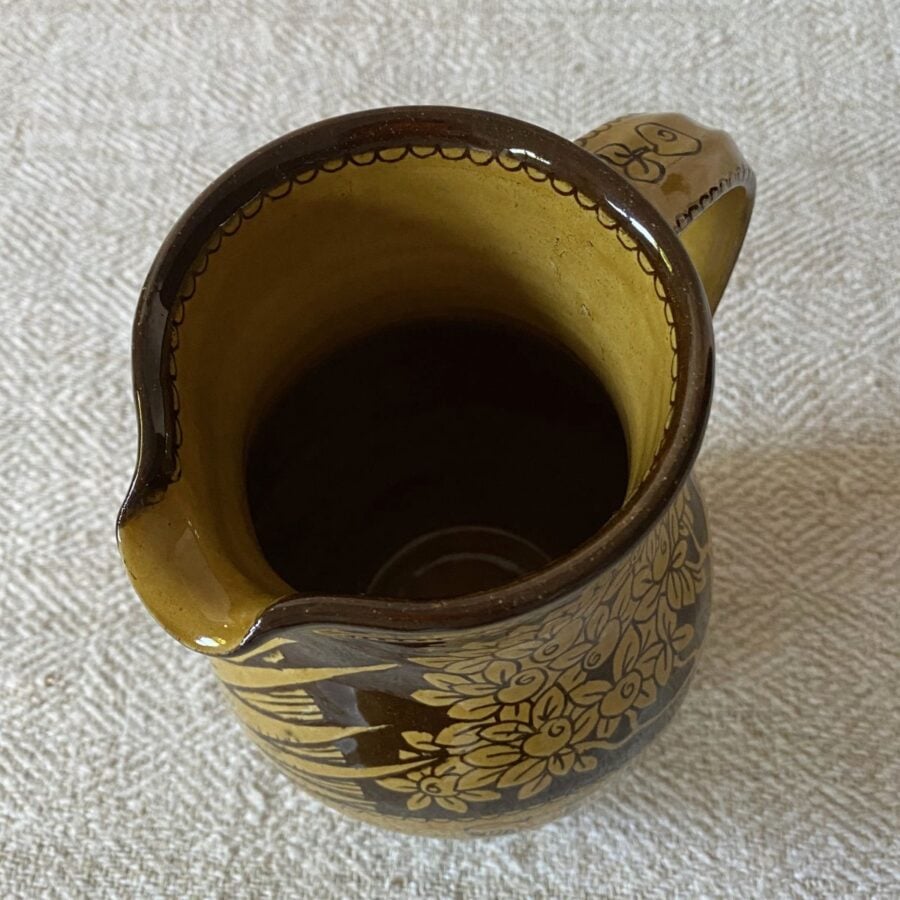 Katie B Morgan Slipware Jug SORKM5 The Sun