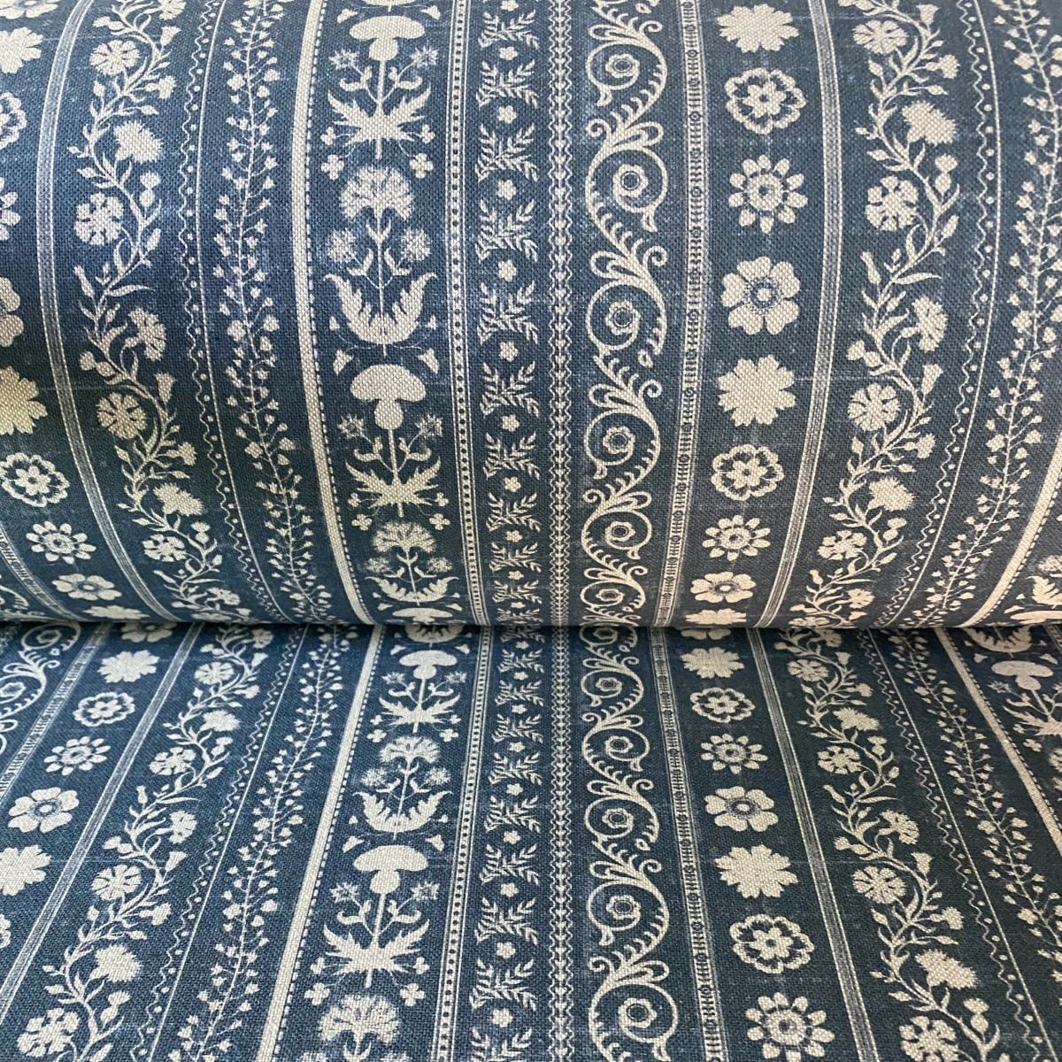 Serendipity Patterned Stripe Fabric roll