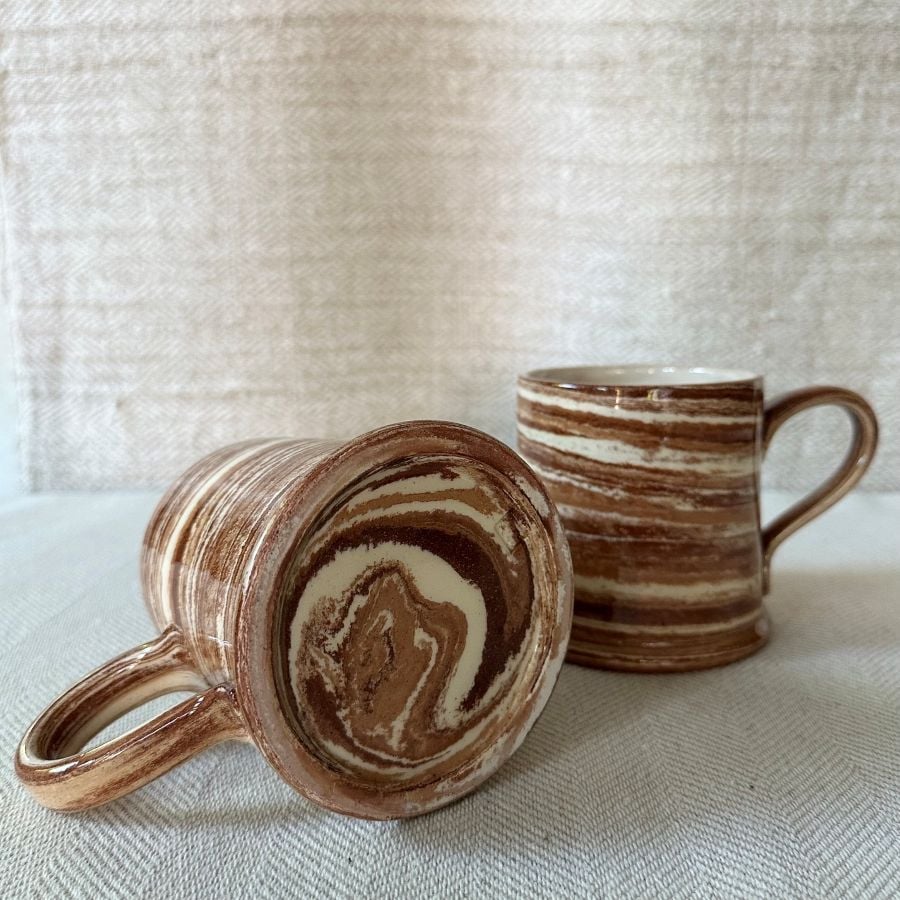 RAMP Ceramics Marbled Earthenware Mug