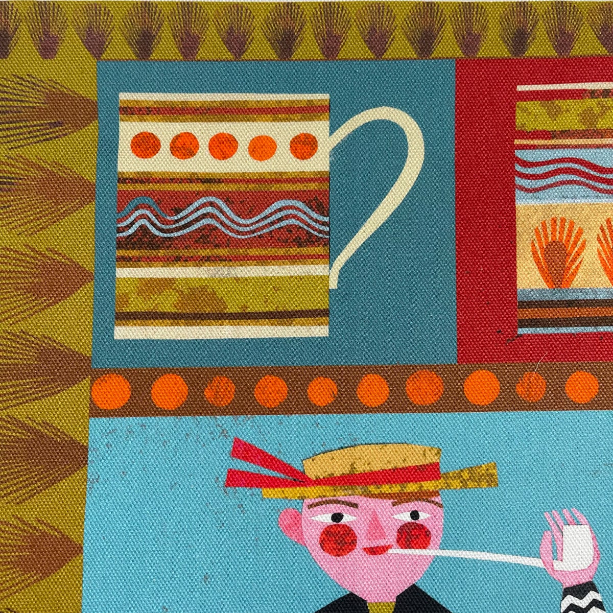 Marion Elliot Tea Towel - Harvest Home - Image 3