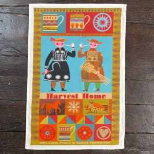 Marion Elliot Tea Towel - Harvest Home - Image 1
