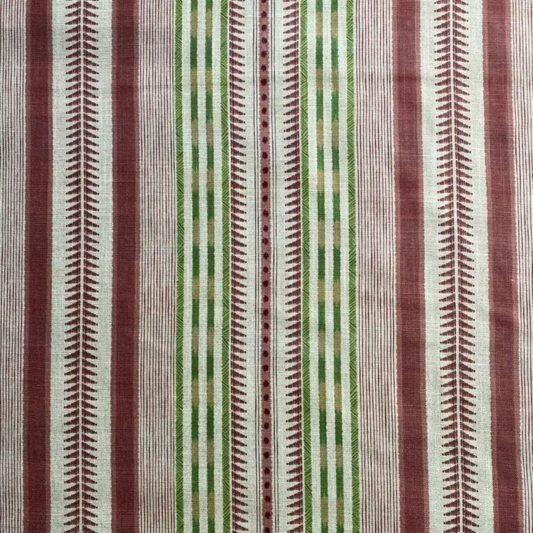 Extra Wide Caspian Stripe Henna Brown & Olive - Image 2