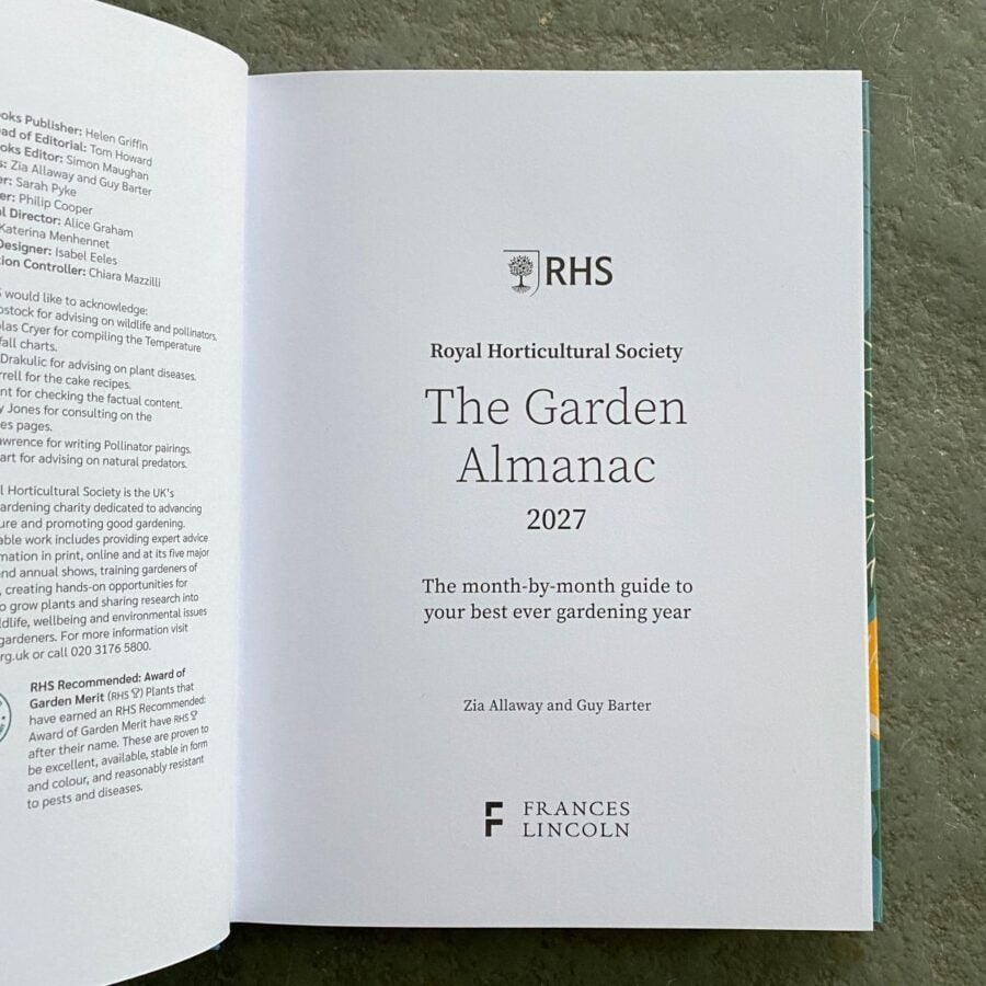 RHS Garden Almanac 2027