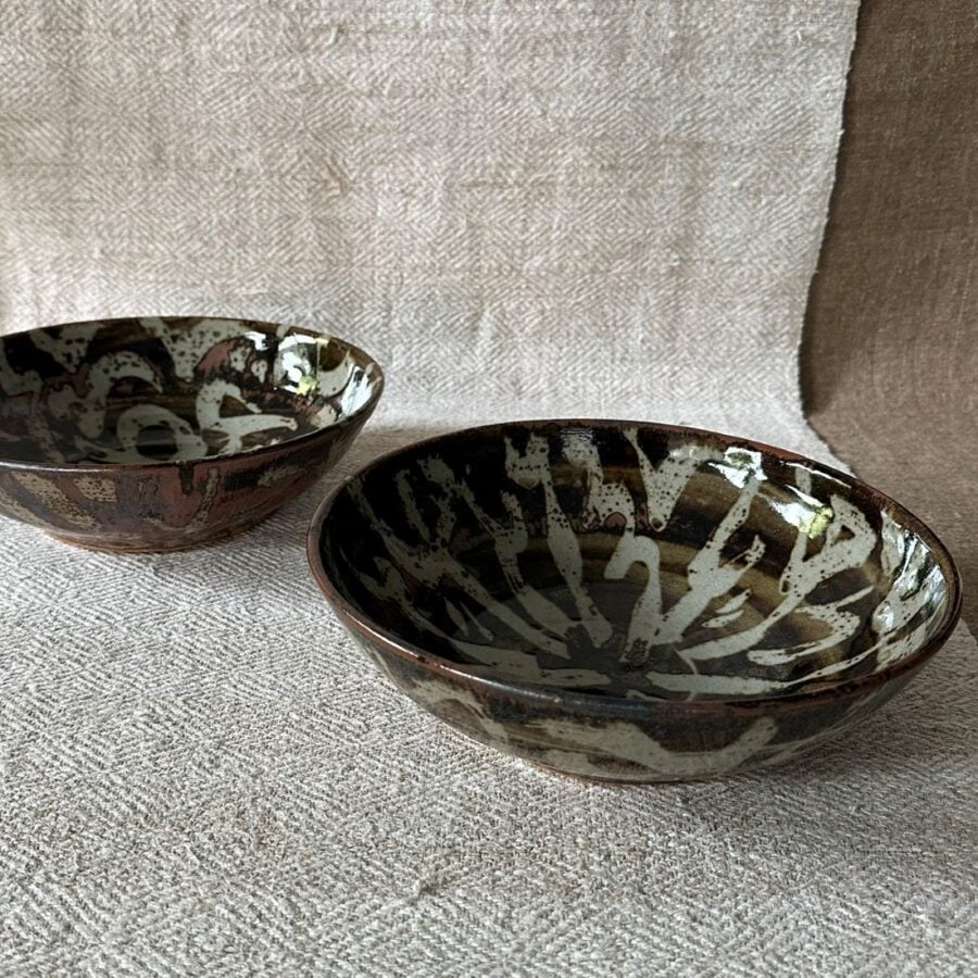 Stoneware Fruit Bowls