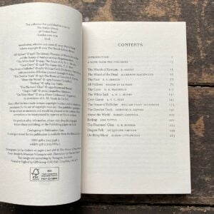 Wayfarer's Weird paperback book page detail