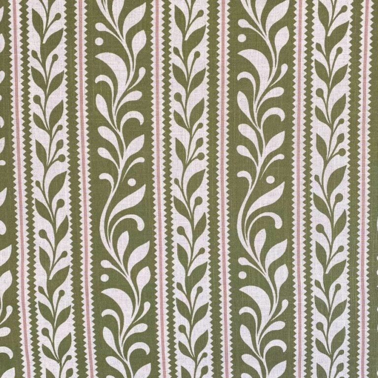Arden Stripe fabric on a roll