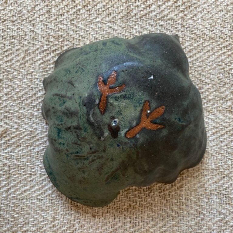 Edmund Davies earthenware pottery bowl
