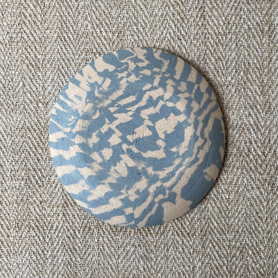 Edmund Davies Small Nerikomi Plate EDPS2