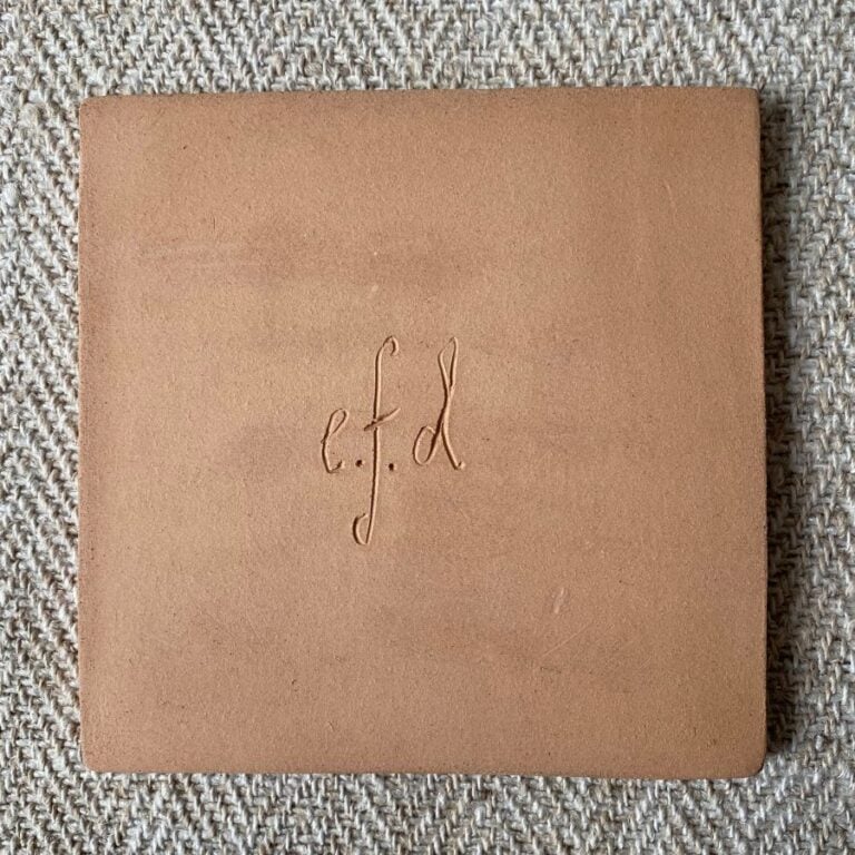 Edmund Davies Illustrated Insect Tile Pink Green EDTP3 - Image 3