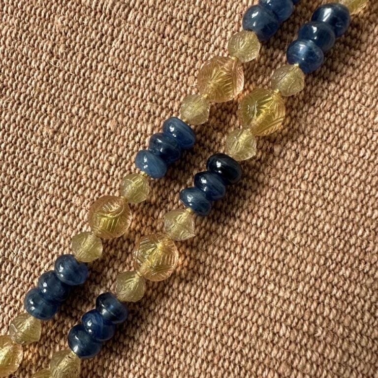 Kyanite, Silver & Cast Glass - Hawk CDLT M1 - Image 3